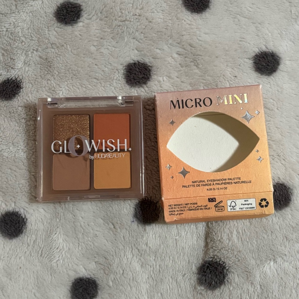 HUDA beauty glowish micro palette
